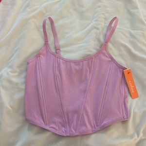 NWT Colsie Corset Top